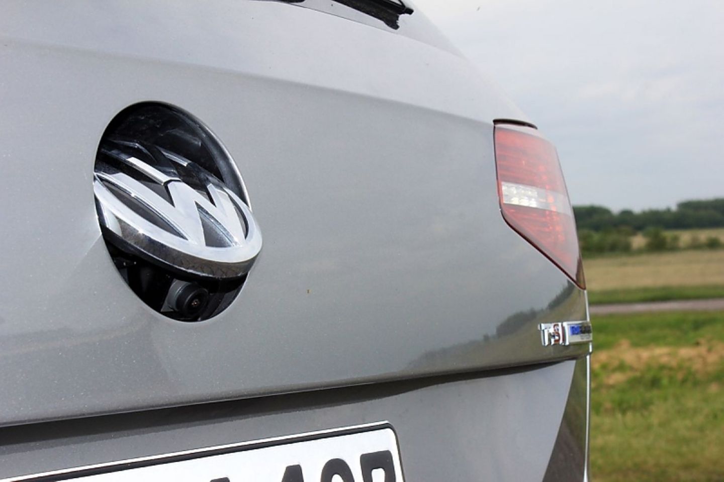 Die Heck-Kamera des neuen VW Passat Variant.