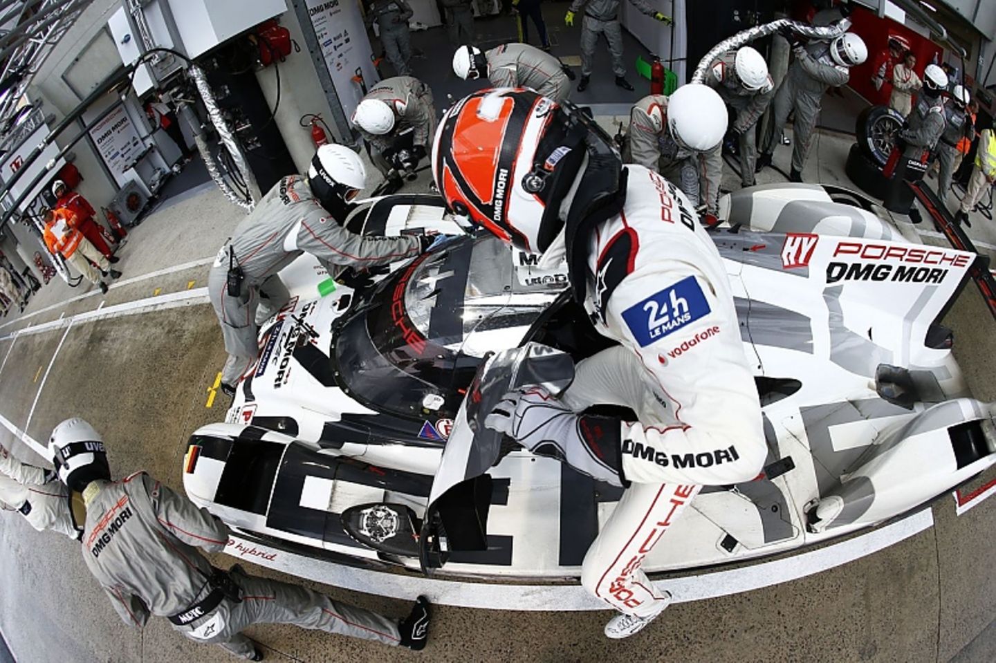 Die Boxenwechsel sind mintutiös geplant