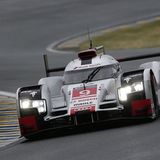 Audi Testtag in Le Mans 2105 - Audi R18 e tron quattro 9 Audi Sport Team Joest: Filipe Albuquerque, Marco Bonanomi, Ren Rast