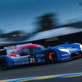 Der Nissan GT-R LM Nismo fuhr beim Qualifying hinterher