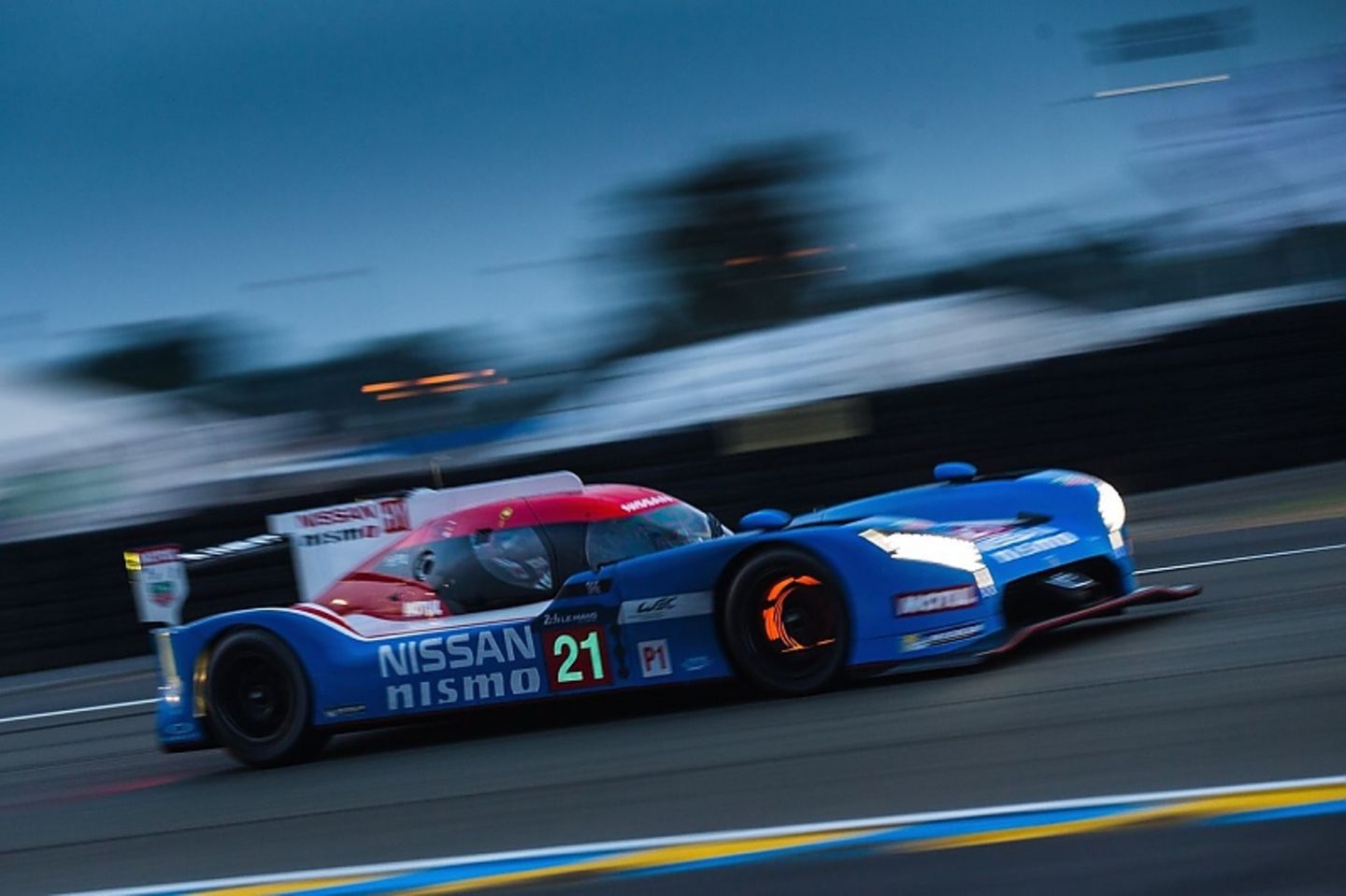 Der Nissan GT-R LM Nismo fuhr beim Qualifying hinterher