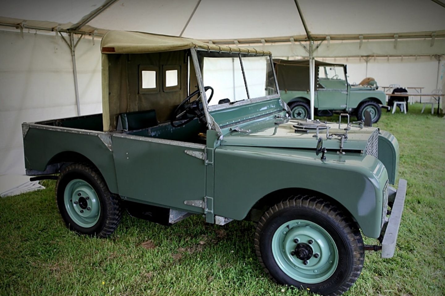 Dunsfold Collection: Prototyp Nummer 3 des Land Rovers