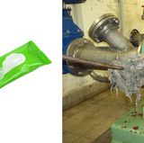 Feuchttücher nicht ins Klo werfen