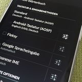 Die Tastatur-Optionen verstecken sich bei Android in den Tiefen des Menüs