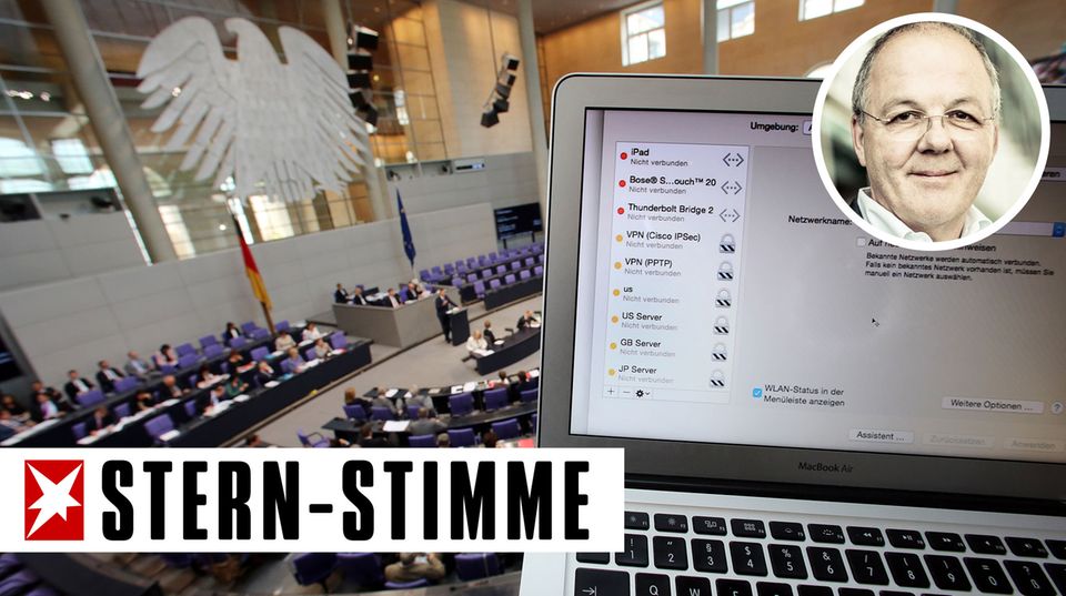 Thomas Ammann: "Bits & Pieces": #Neuland Bundestag - total verseucht