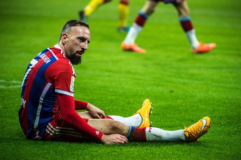 Bayern-Star Franck Ribéry kann seit mehr als drei Monaten nicht trainieren