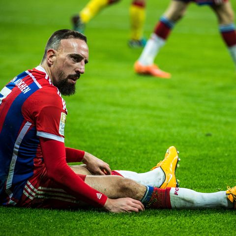 Bayern-Star Franck Ribéry kann seit mehr als drei Monaten nicht trainieren