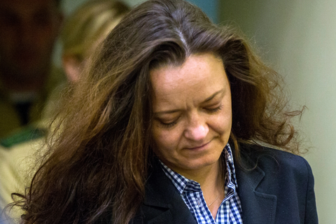 Beate Zschäpe vor Gericht in München