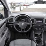 Das Cockpit des neuen VW Sharan.