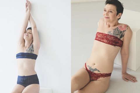 Auch ohne Brust können Frauen sexy sein 