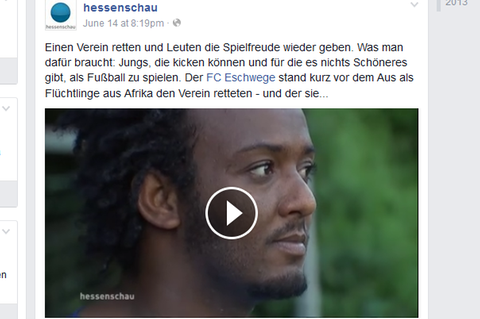 Beim FC Eschwege sorgen Flüchtlinge aus Eritrea und Somalia für einen Aufschwung