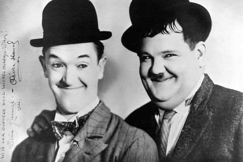 Stan Laurel und Oliver Hardy