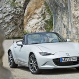 Mazda MX 5 2.0 i-Eloop - ein elektrisches Dach ist nicht verfügbar