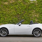 Mazda MX 5 2.0 i-Eloop - der Radstand reduzierte sich auf 2,31 Meter