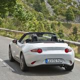Mazda MX 5 2.0 i-Eloop - der Laderaum schluckt 130 Liter