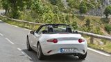 Mazda MX 5 2.0 i-Eloop - der Laderaum schluckt 130 Liter