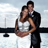 Fußballer-Hochzeiten: Ähnlich mondän begab sich auch El Capitano mit Simone anno 2008 in den Hafen der Ehe. Im Bayerischen Yachtclub am Starnberger See wurde auf die Pauke gehauen.