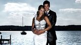 Fußballer-Hochzeiten: Ähnlich mondän begab sich auch El Capitano mit Simone anno 2008 in den Hafen der Ehe. Im Bayerischen Yachtclub am Starnberger See wurde auf die Pauke gehauen.
