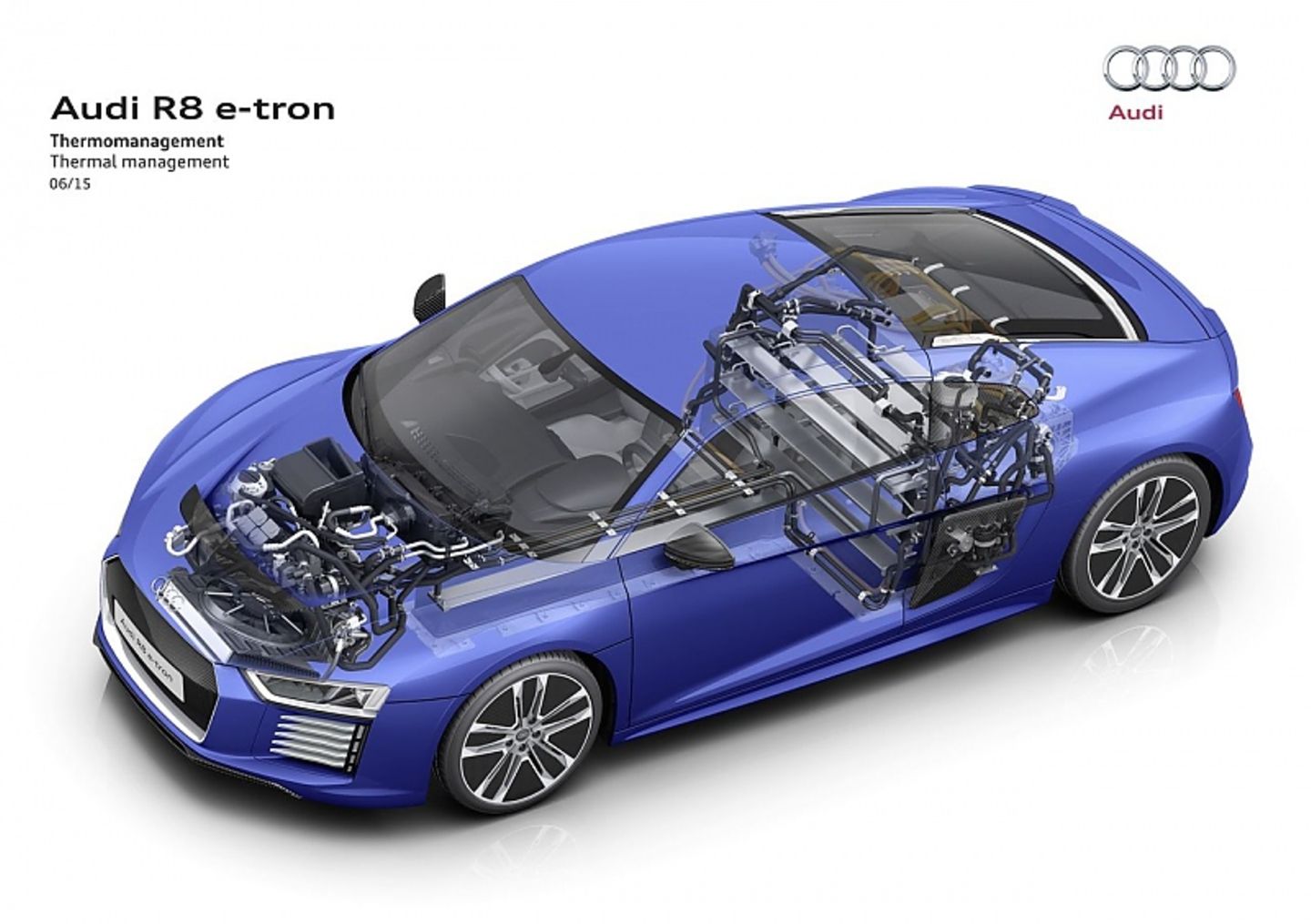 So läuft das Thermomanagement des Audi R8 e-tron