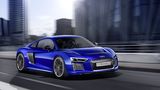 Der Audi R8 e-tron ist 250 km/h schnell