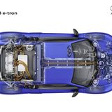 Die orangefarbenen Kabel sind für die Hochvolt-Komponenten nötig