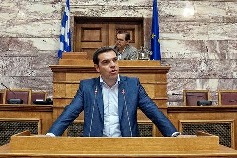 Alexis Tsipras findet deutliche Worte gegen den IWF