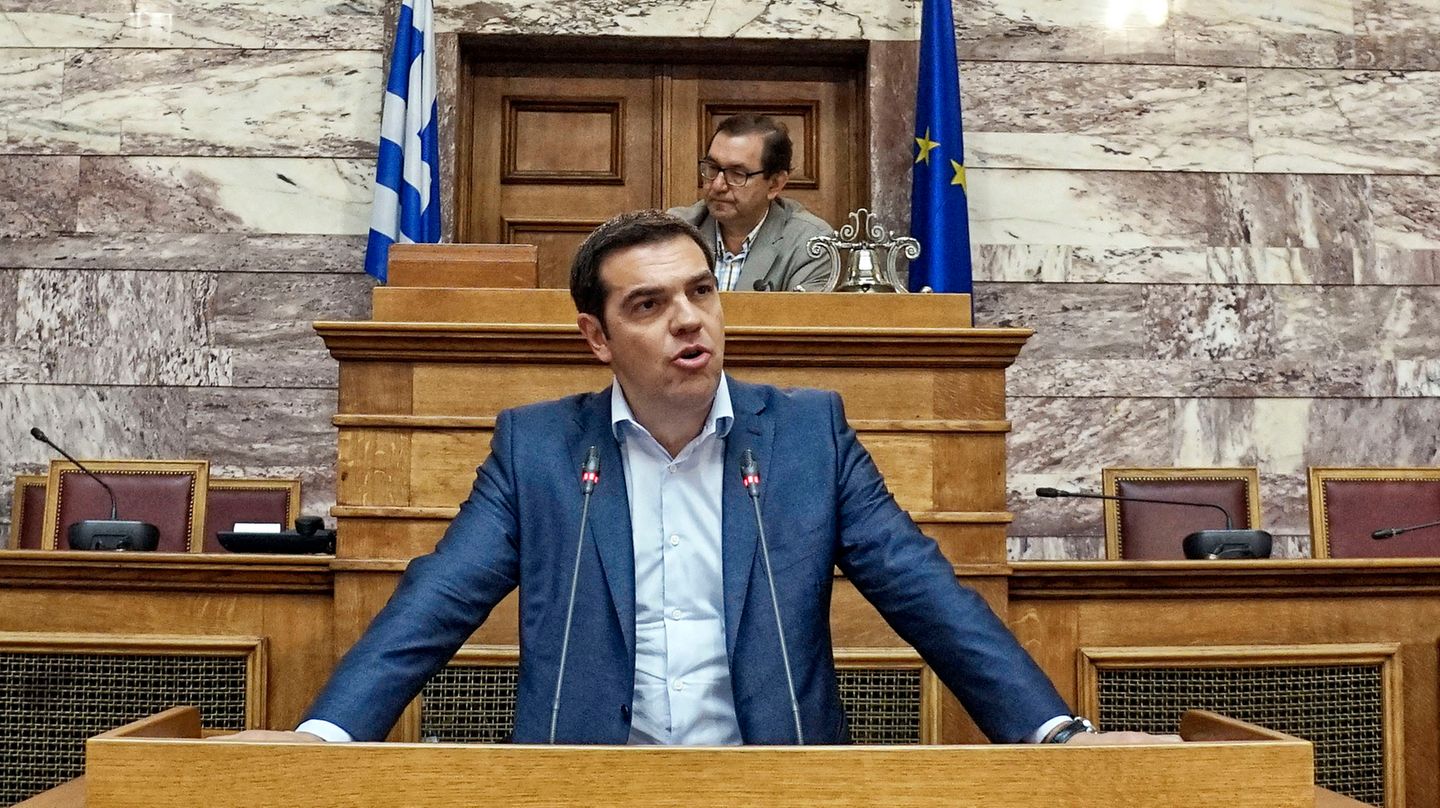 Alexis Tsipras findet deutliche Worte gegen den IWF
