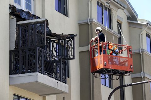 Ein Balkon ist in Berkeley während einer Party eingestürzt. Sechs Menschen kamen ums Leben.