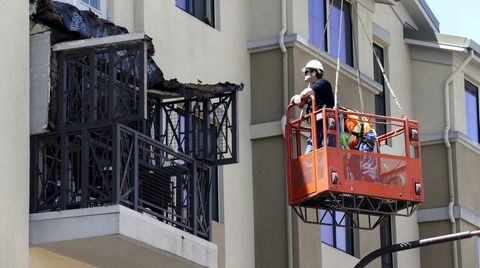 Ein Balkon ist in Berkeley während einer Party eingestürzt. Sechs Menschen kamen ums Leben.