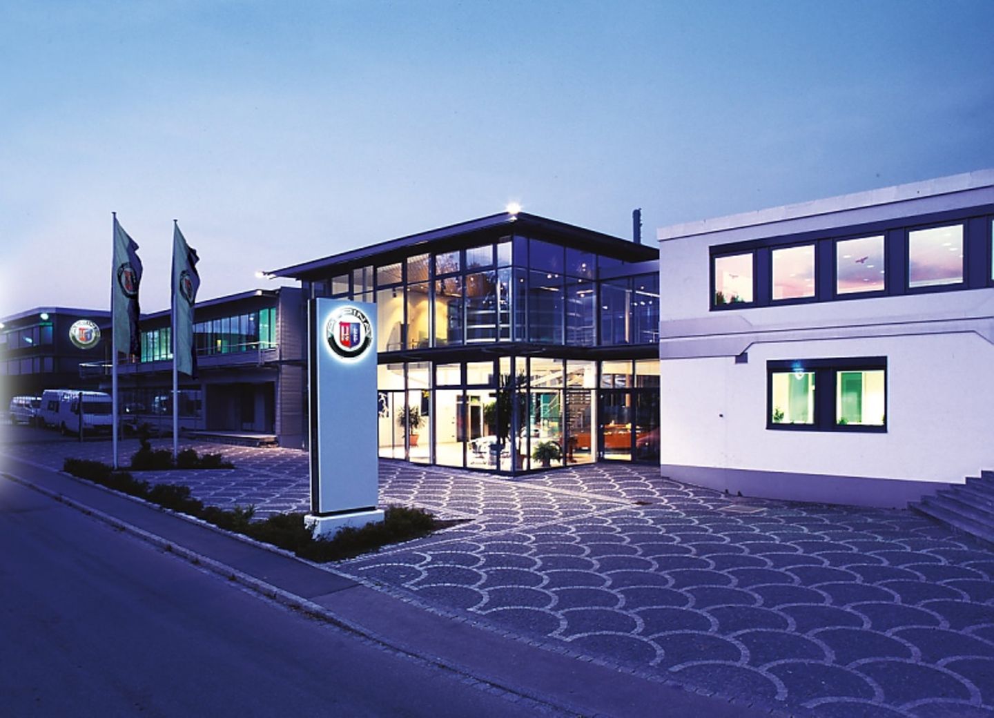 Alpina Firmensitz in Buchloe dem Tor zum Allgäu