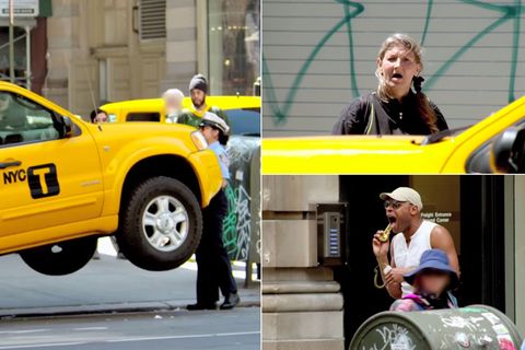 PR-Aktion in New York: Wenn die Hilfspolizistin Superkräfte entwickelt