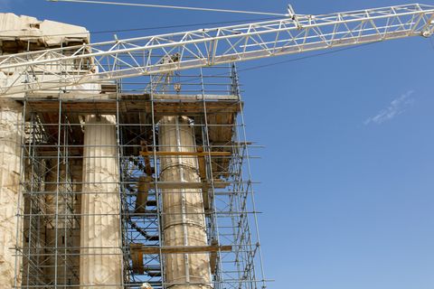 Dauerbaustelle Akropolis