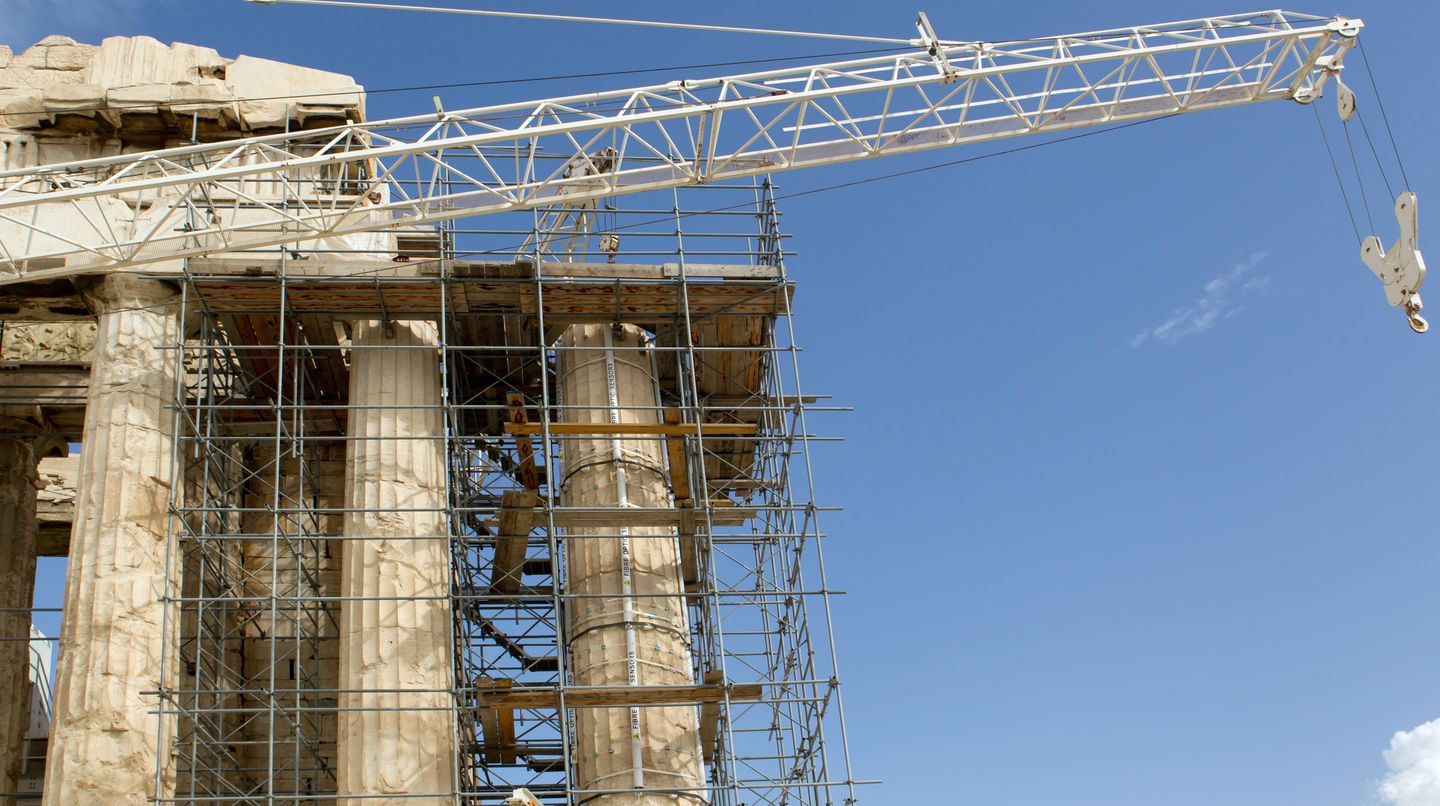 Dauerbaustelle Akropolis