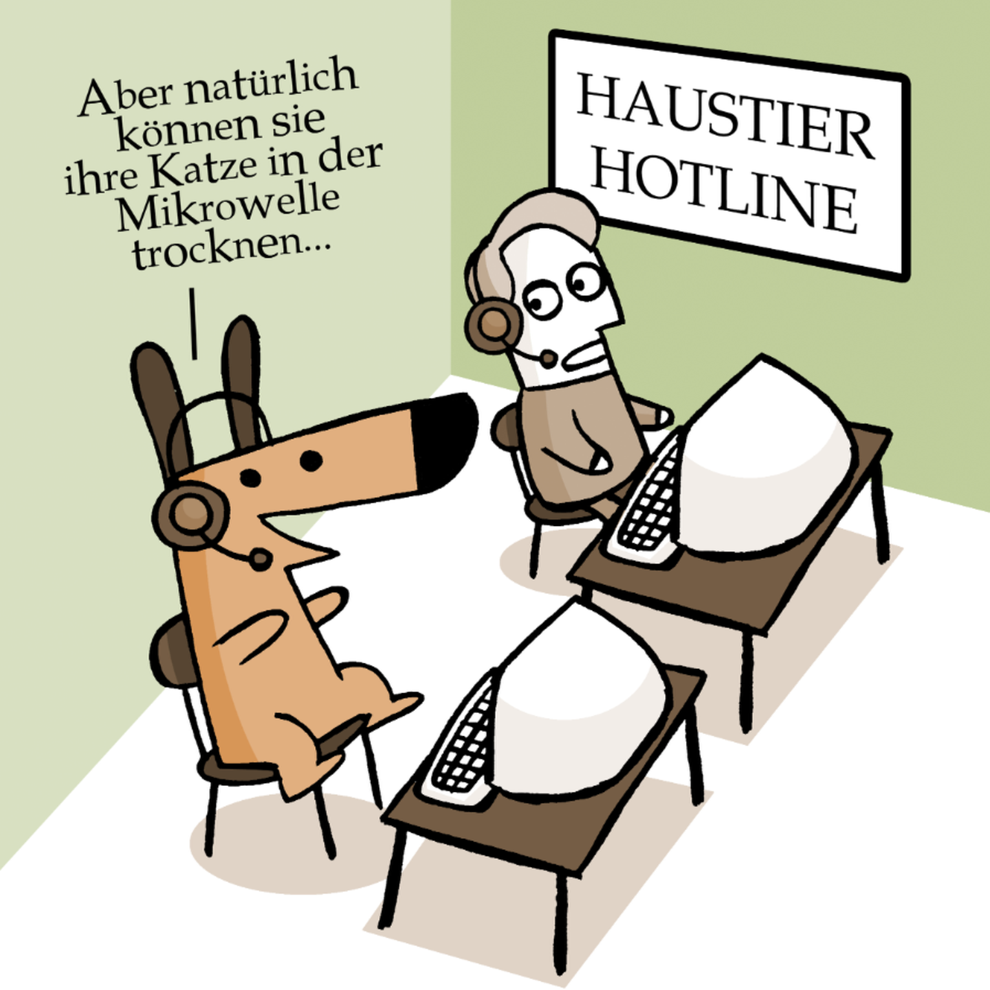 Familien-Cartoons: Schandtal! Komm zu Hause!