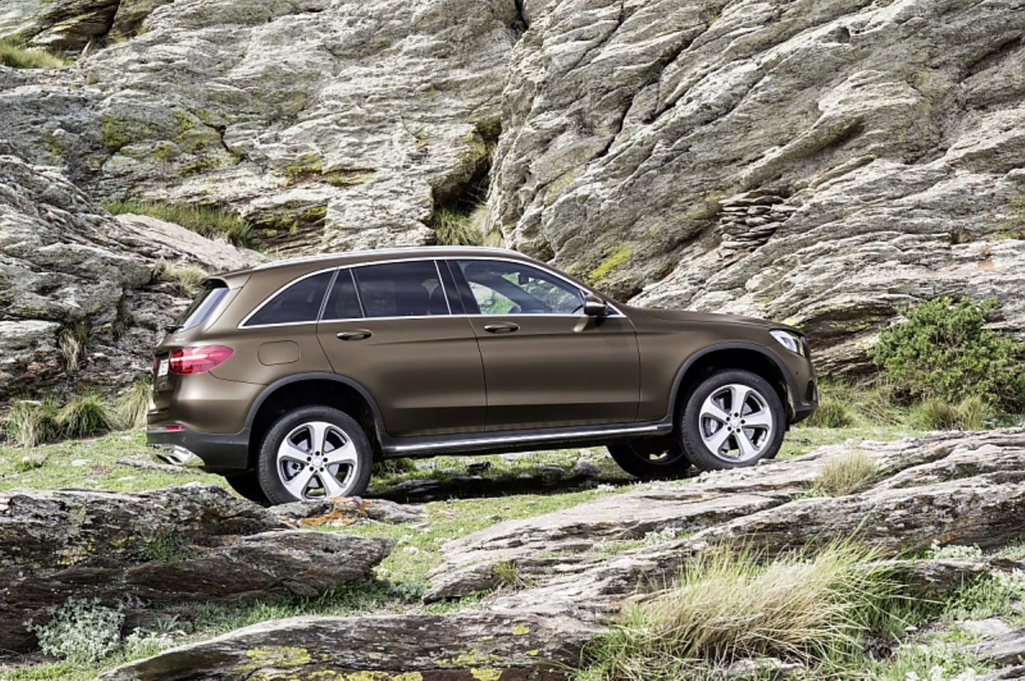 Mercedes GLC - zunächst gibt es zwei Diesel und einen Benziner