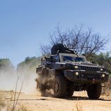 Auch im Gelände steht der Marauder seinen Mann