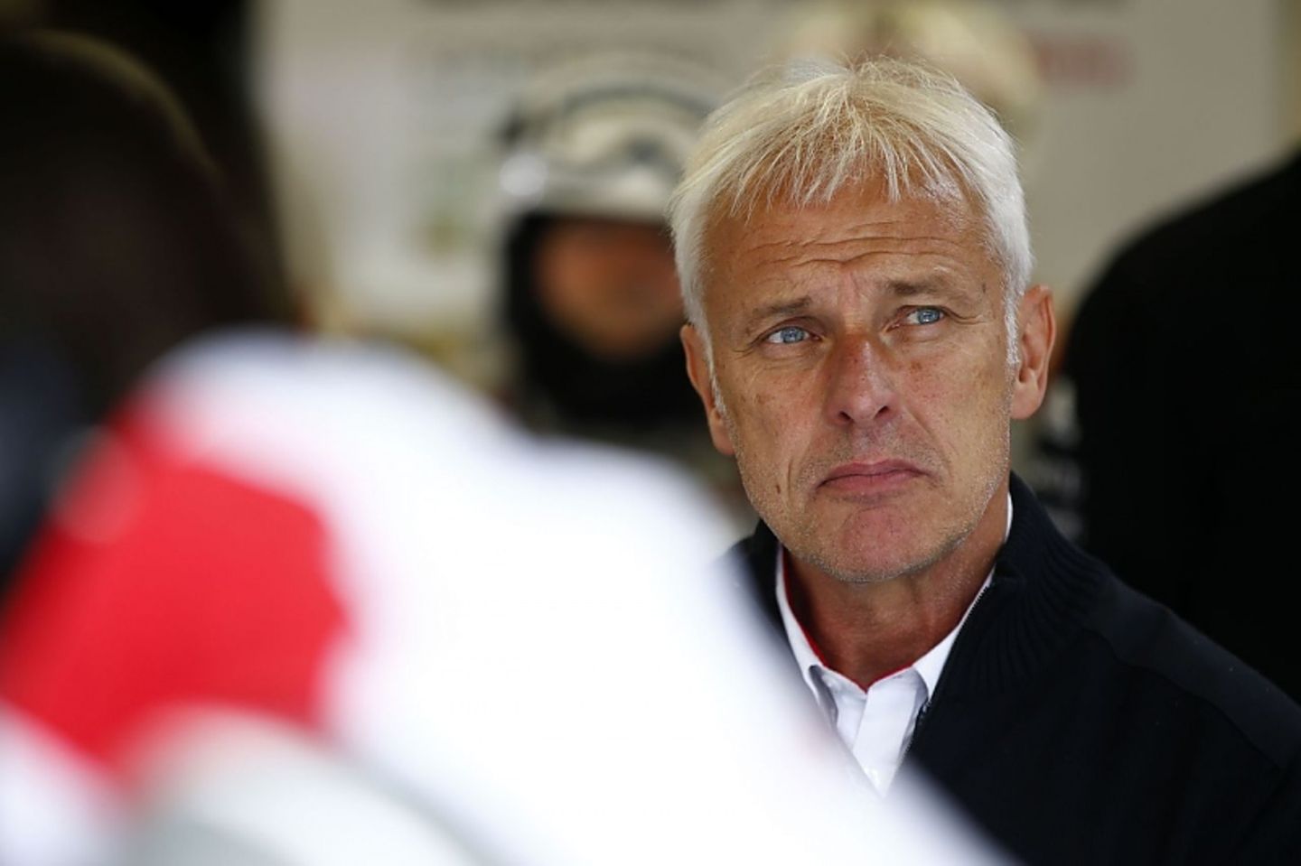 Auch Porsche-Chef Matthias Müller war ebenfalls in Le Mans