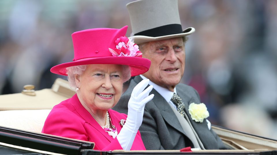 Queen Elizabeth II. und ihr Mann Prinz Philip kommen vom 23. bis 26. Juni nach Deutschland