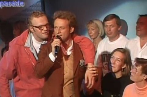 Stefan Raab in der ZDF-Hitparade