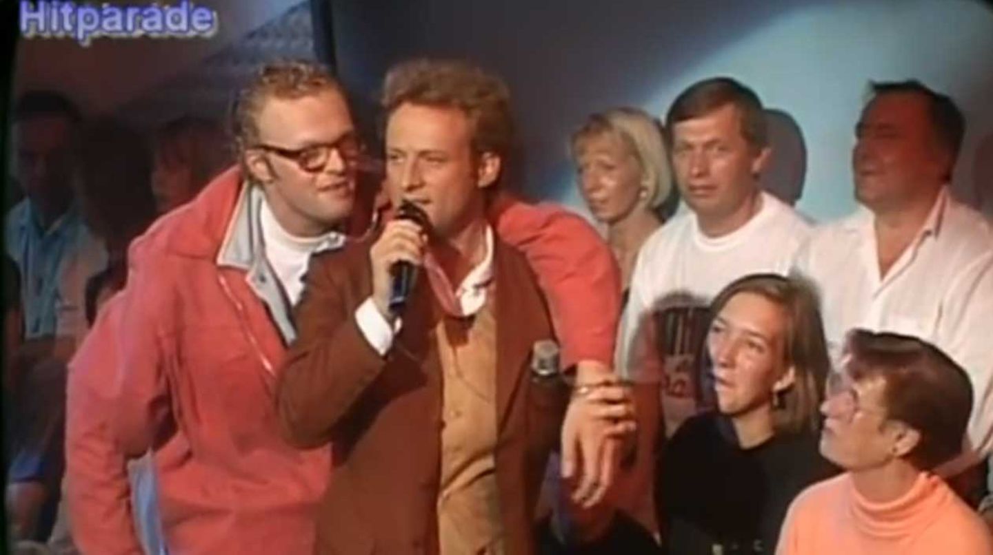 Stefan Raab in der ZDF-Hitparade