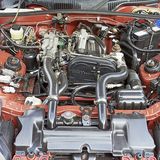 Der 657 Milliliter große Dreizylinder-Benzinmotor.