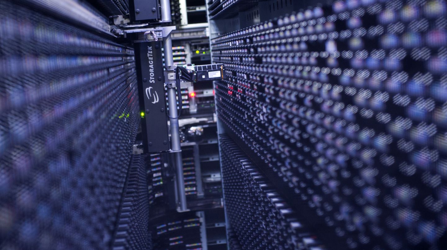 Speicherplätze im Inneren eines Computers