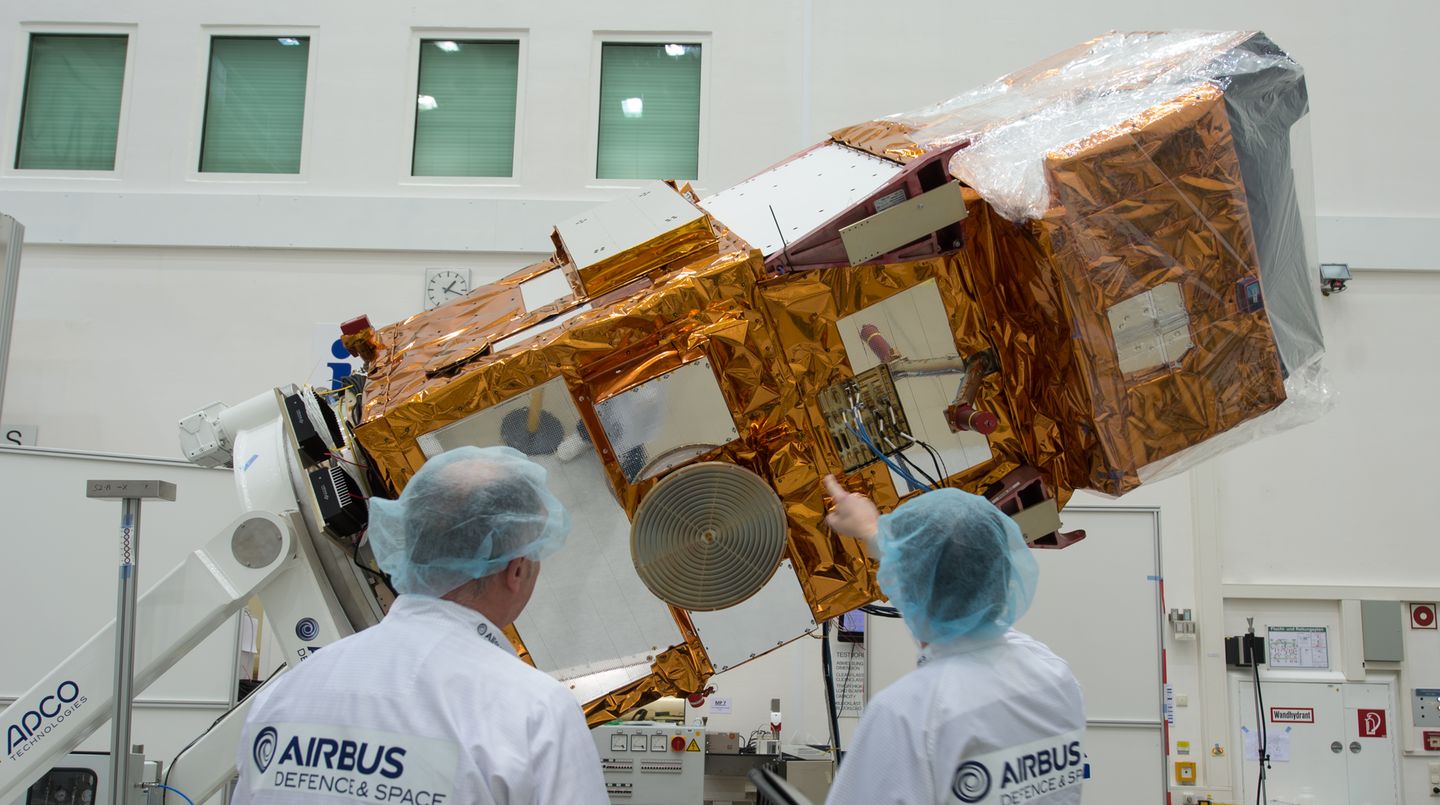 Der Satellit Sentinel-2A hat rund 400 Millionen Euro gekostet