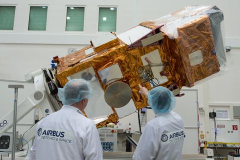 Der Satellit Sentinel-2A hat rund 400 Millionen Euro gekostet