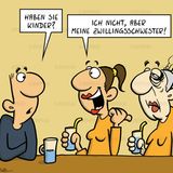 Familien-Cartoons: Schandtal! Komm zu Hause!