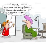 Familien-Cartoons: Schandtal! Komm zu Hause!