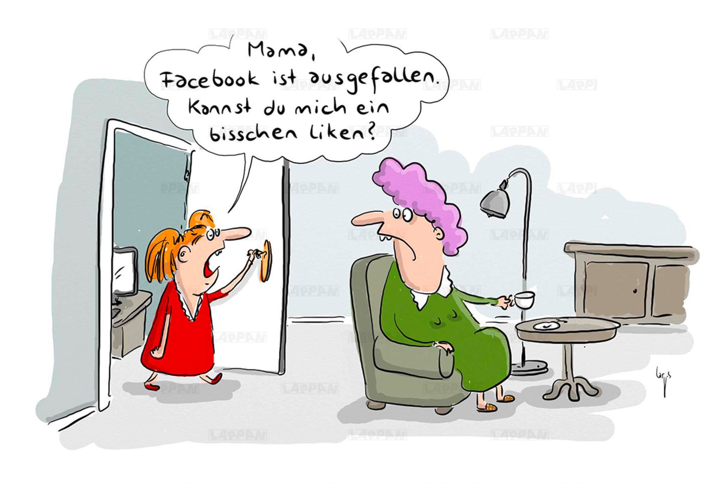 FamilienCartoons Schandtal! Komm zu Hause! STERN.de
