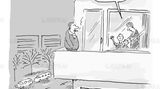 Familien-Cartoons: Schandtal! Komm zu Hause!