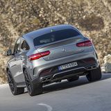 Mercedes GLE 63 S AMG Coupé - bullige Heckansicht