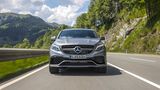 Mercedes GLE 63 S AMG Coupé - die Front macht einem im Rückspiegel Angst